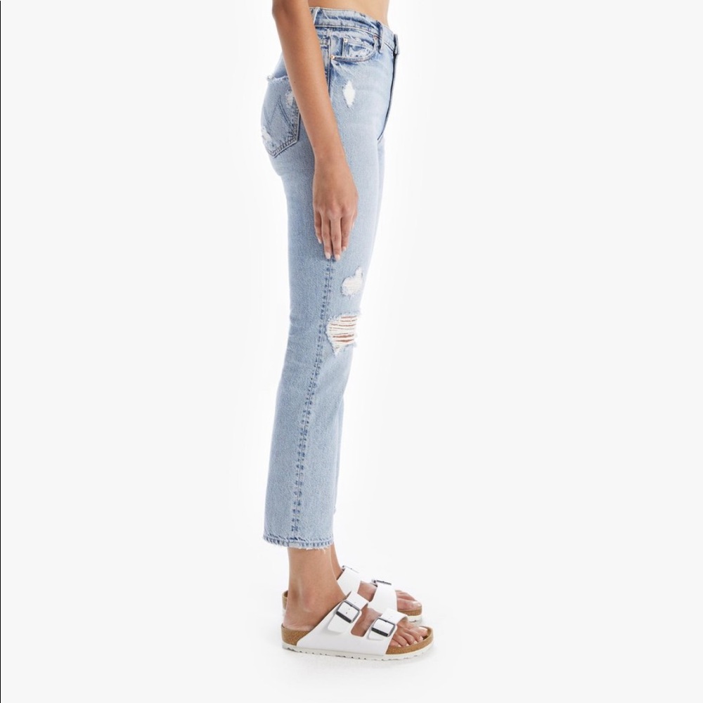 MOTHER Jeans Dazzler Ankle in Lost It, Sz 24 - Picture 6 of 9